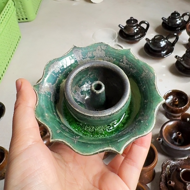 请***8景德镇陶瓷艺术油灯