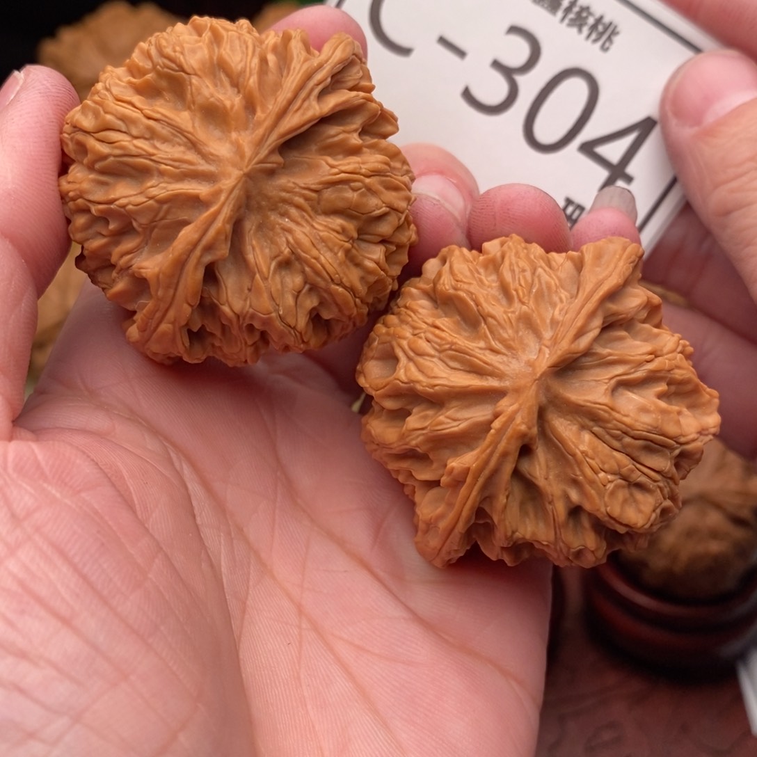 文玩核桃把件苹果44