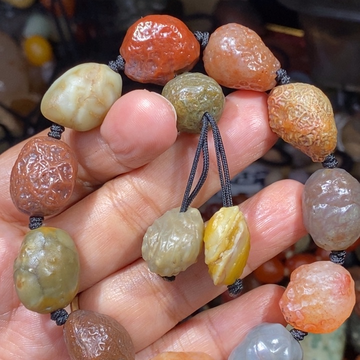 玛瑙/玉髓珠宝半成品未镶嵌