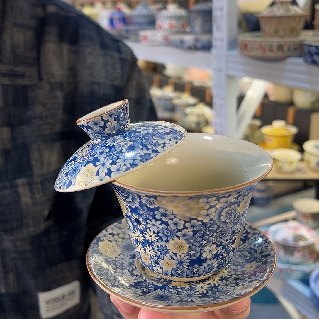 盖碗很漂亮我很喜欢