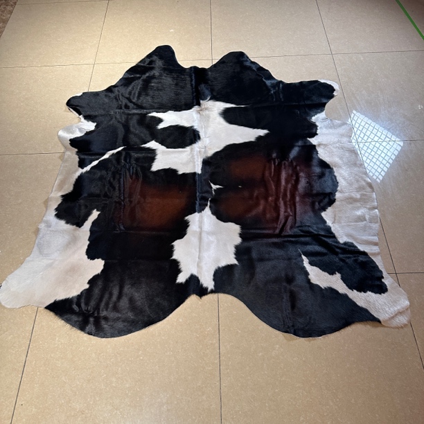 【本尼家】R262 200*190cm专拍牛皮地毯家用轻奢手工