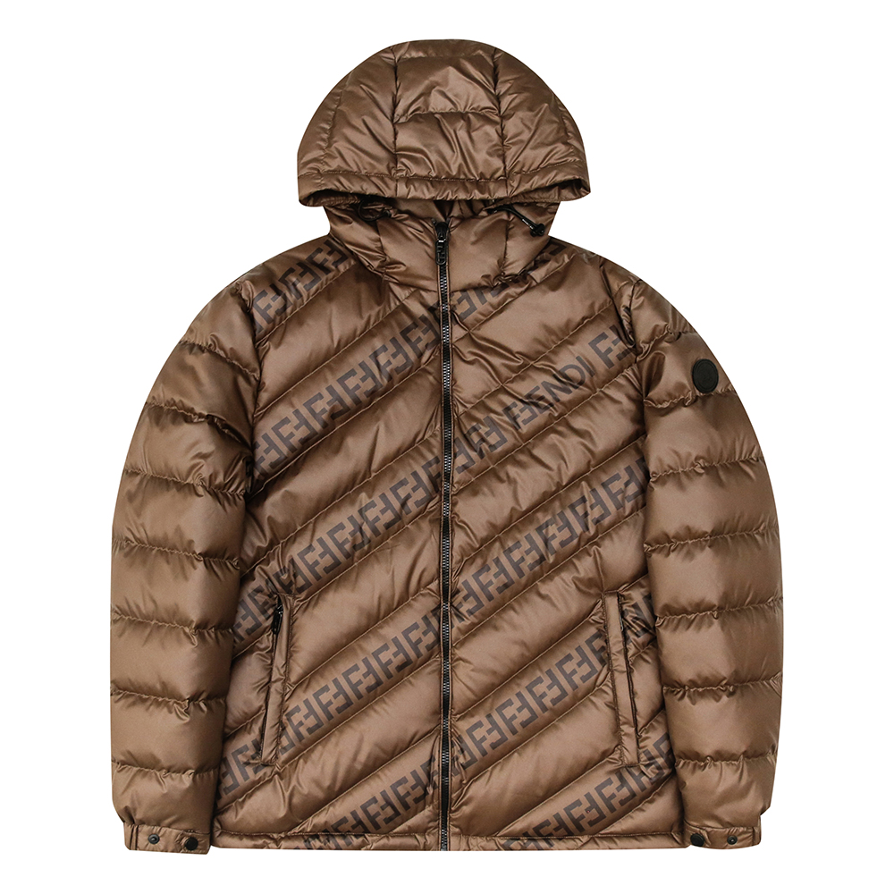 FENDILOR小怪兽时尚羽绒服经典男士穿搭百搭外套 F437L393024A