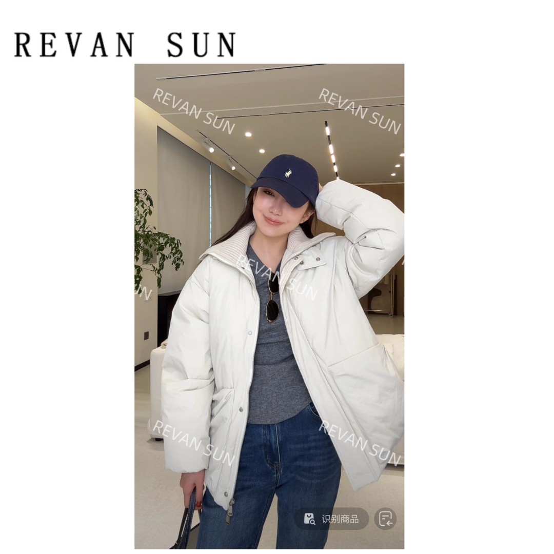 REVAN SUN -大骨架穿搭 深圳货羽绒服25179