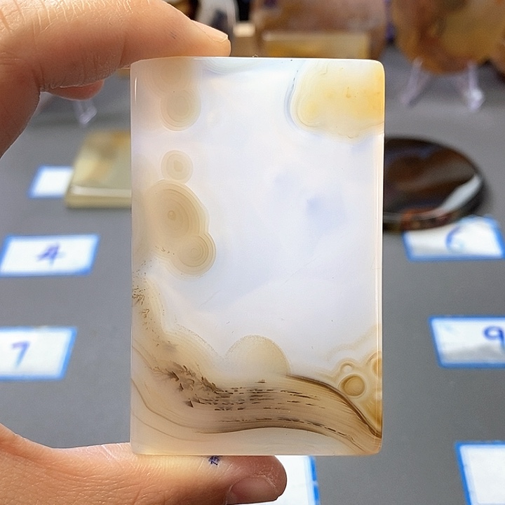 玛瑙/玉髓未镶嵌珠宝半成品