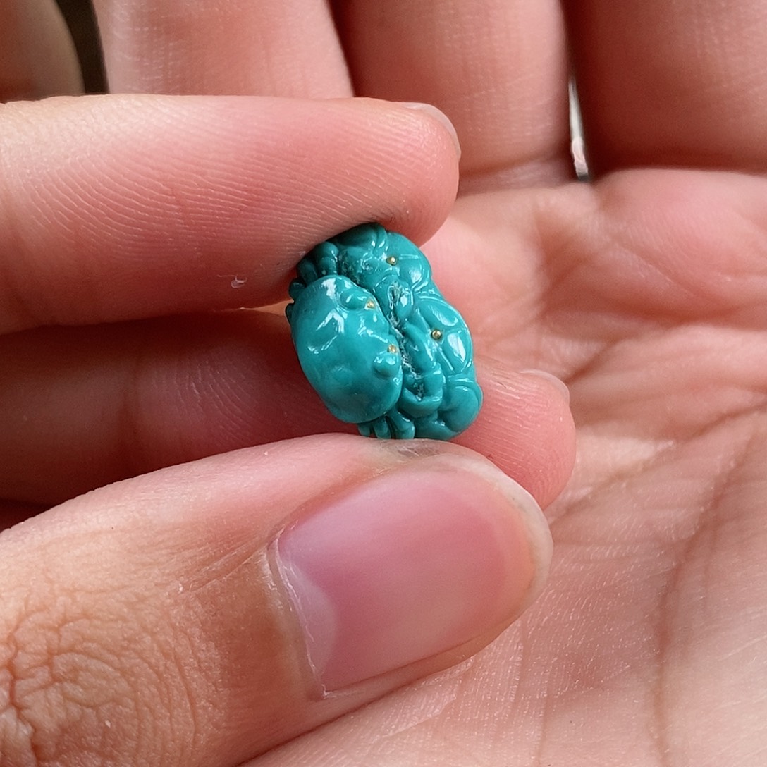 绿松石珠宝奇石未镶嵌