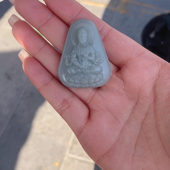 和田玉未镶嵌颈饰不退不换