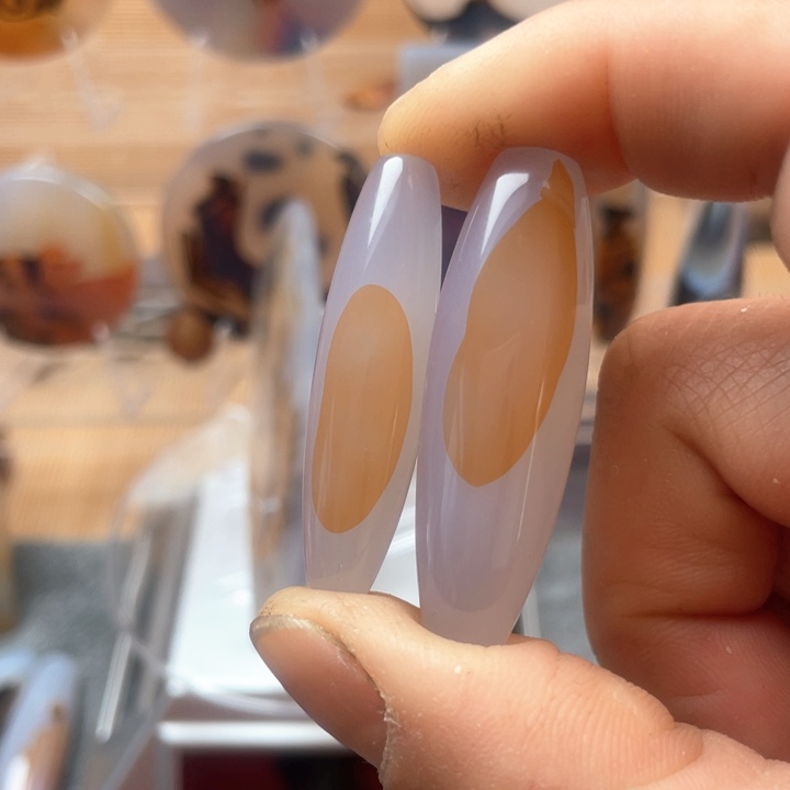 玛瑙/玉髓吊坠(不含链)未镶嵌