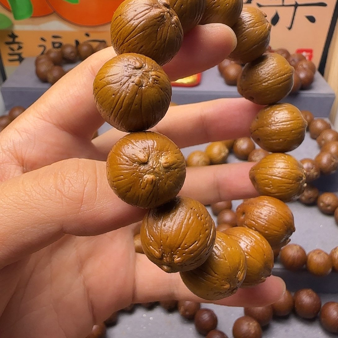 拉***塔紫金鼠手串19高货款紫金鼠