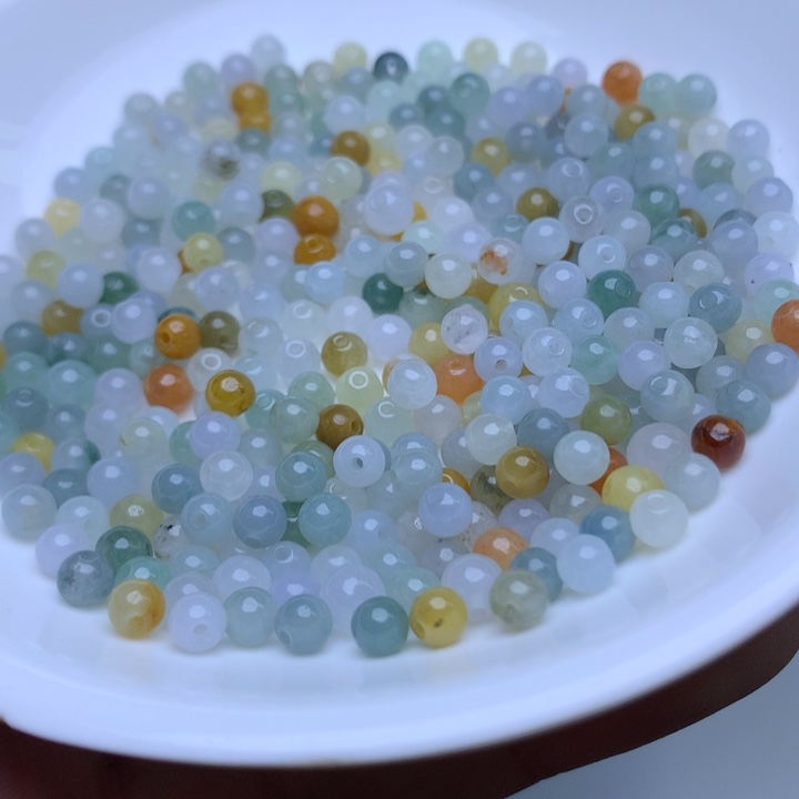 散珠翡翠卡4冰三彩50个单圈