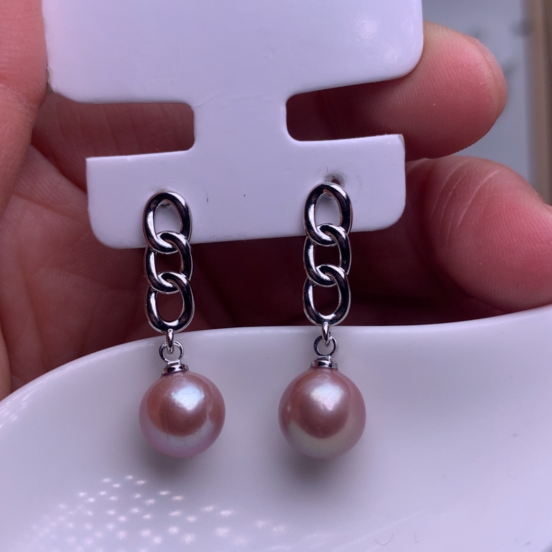 未镶嵌耳饰淡水珍珠