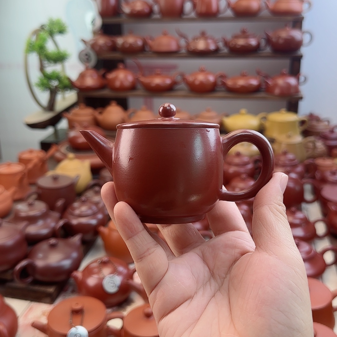 娃***儿朱泥壶茶具套装家用茶具