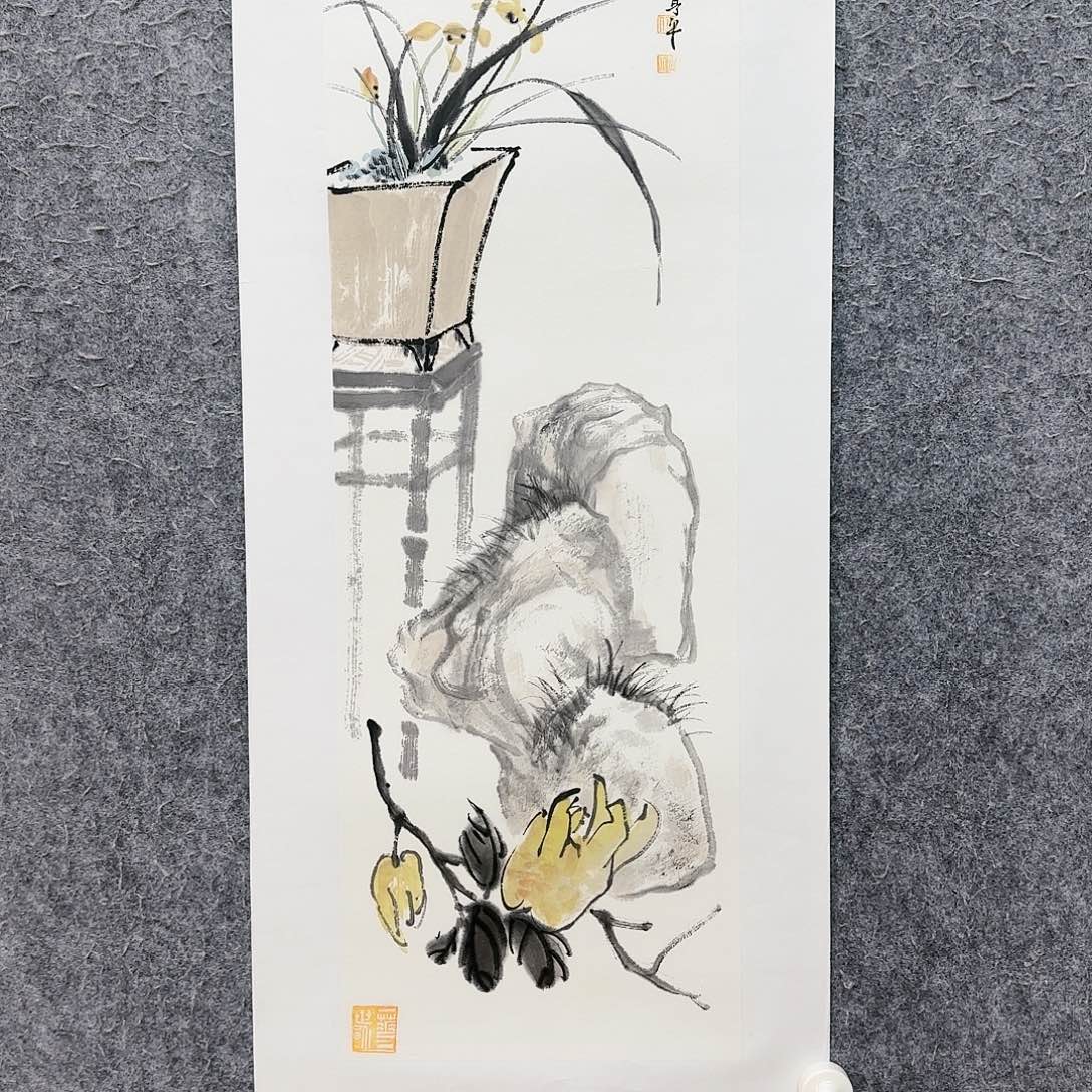 国画何亨平老师作品欣赏