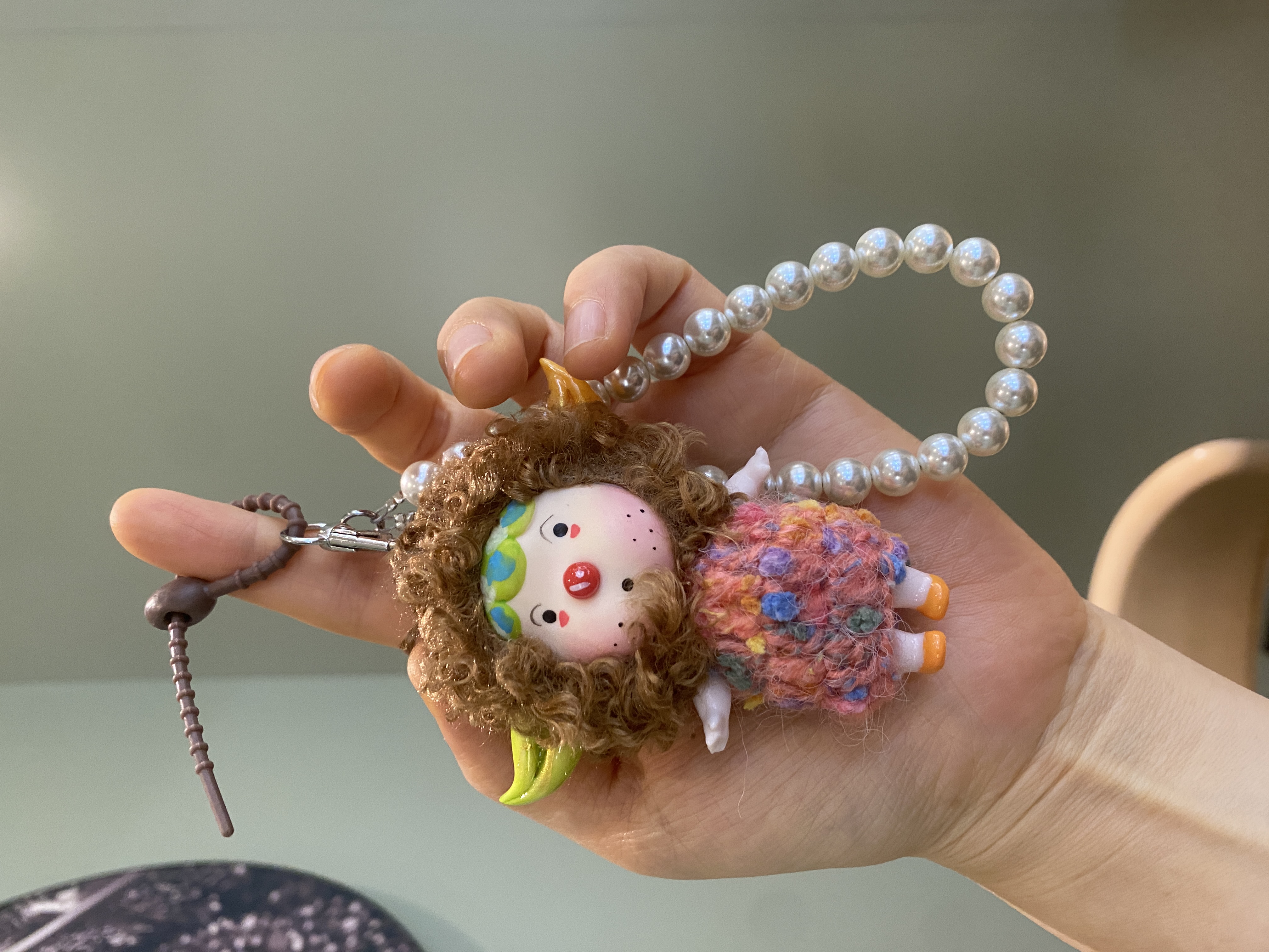 原创多巴胺系列彩色卡通高品质手机链包包挂件