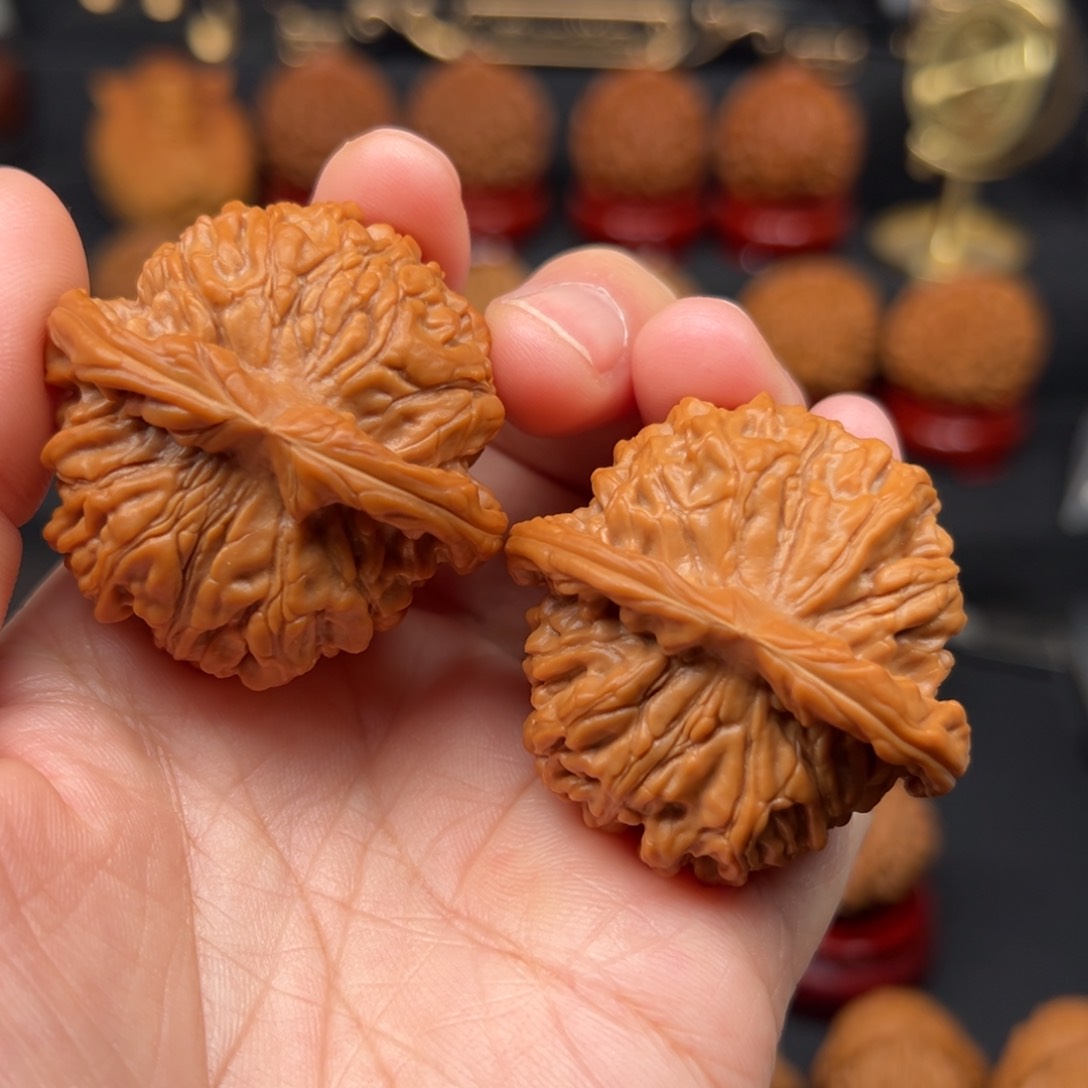 文玩核桃吊坠41天地二爷帽