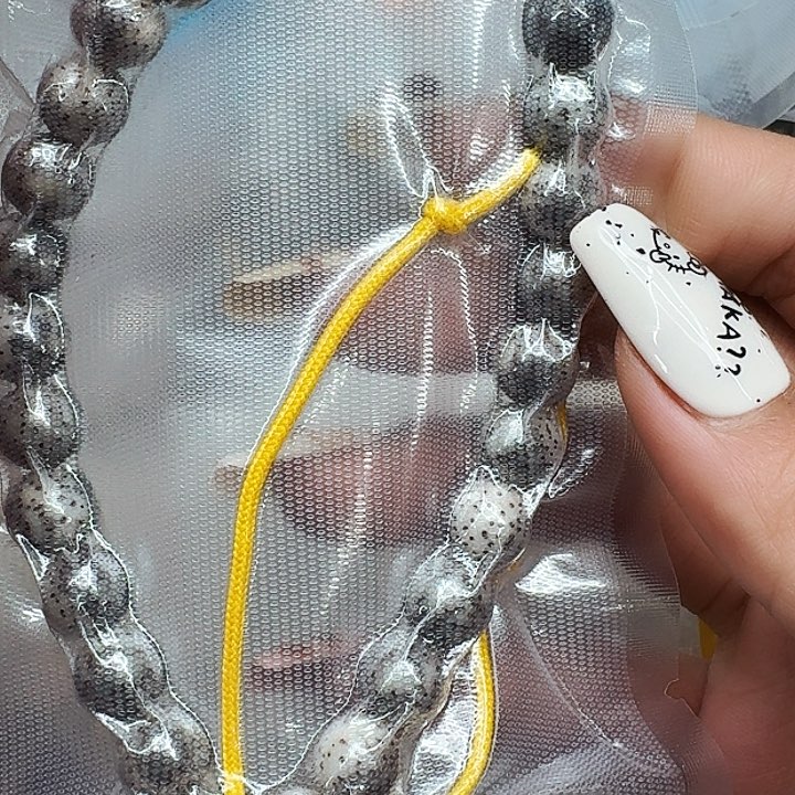 星月菩提手串493高端黑灰星月菩提0.9圆手持