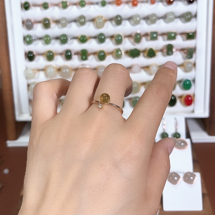 和田玉银S925镶嵌颈饰