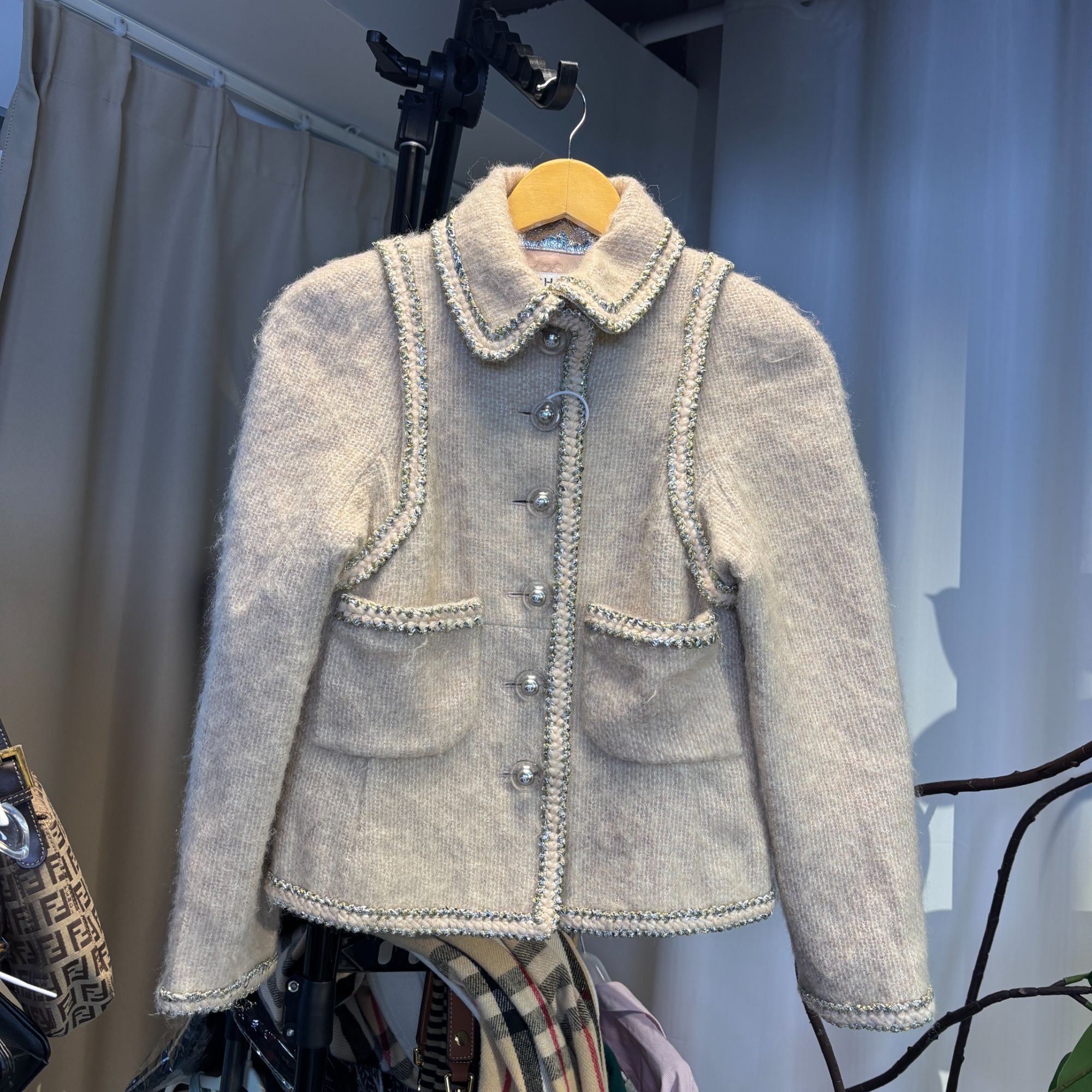 Chanel/香奈儿短款针织外套/fy1531