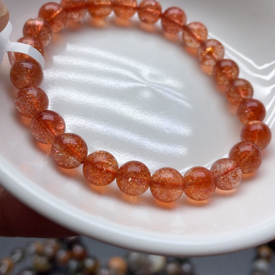 未镶嵌手链长石金太阳