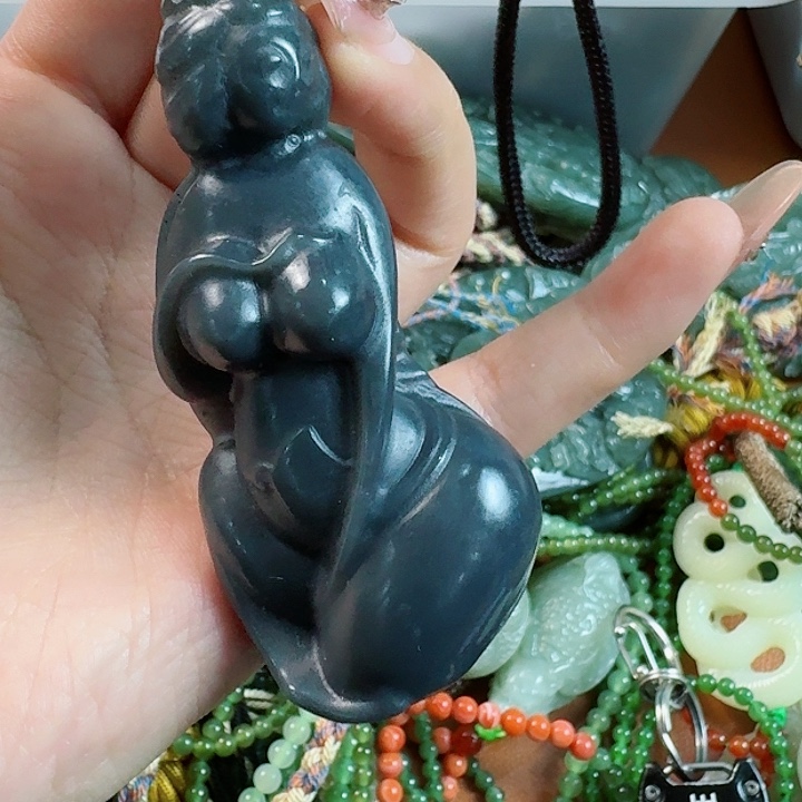 和田玉把件未镶嵌