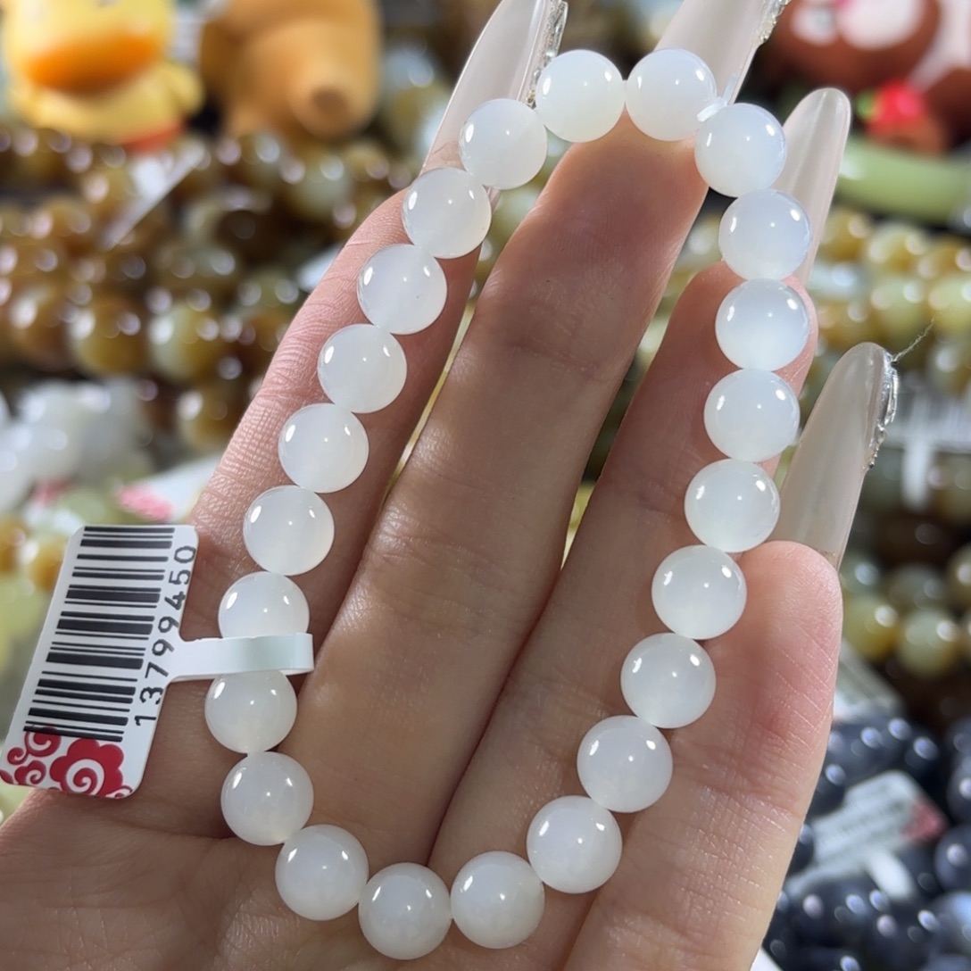 和田玉未镶嵌手链51