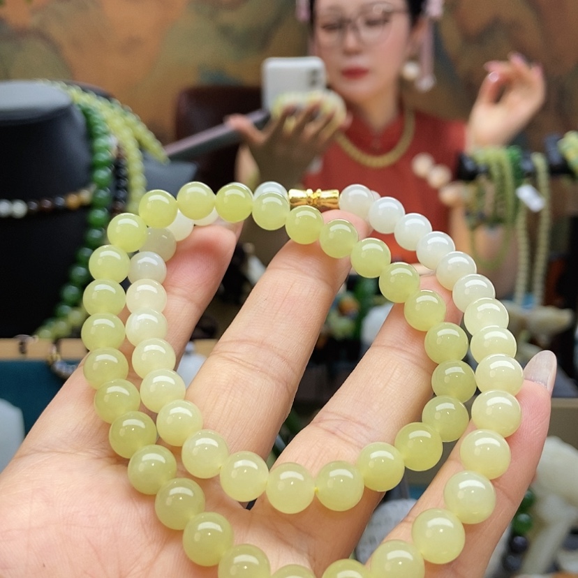 【闪购商品】手链未镶嵌和田玉