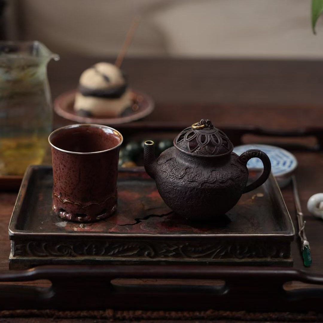 正萌枣皮红主人杯茶杯茶杯