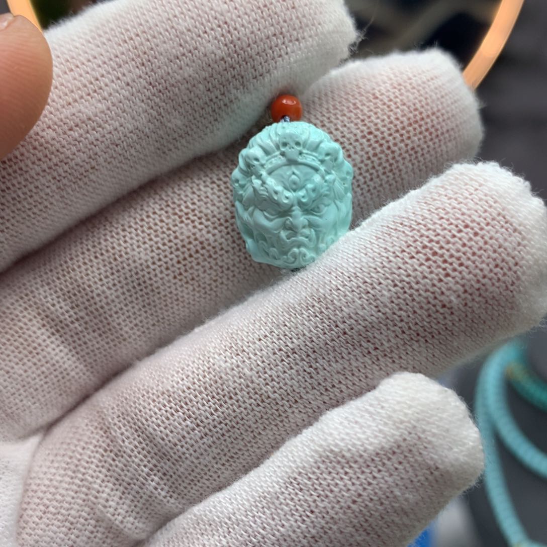 绿松石挂件未镶嵌