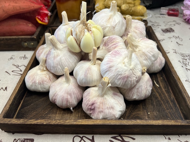 邳州精品紫皮大蒜50-55