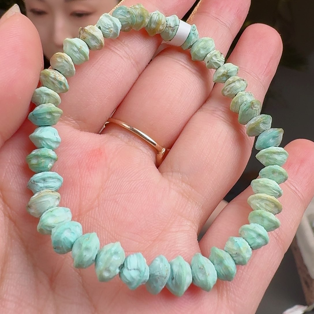 绿松石珠宝奇石未镶嵌