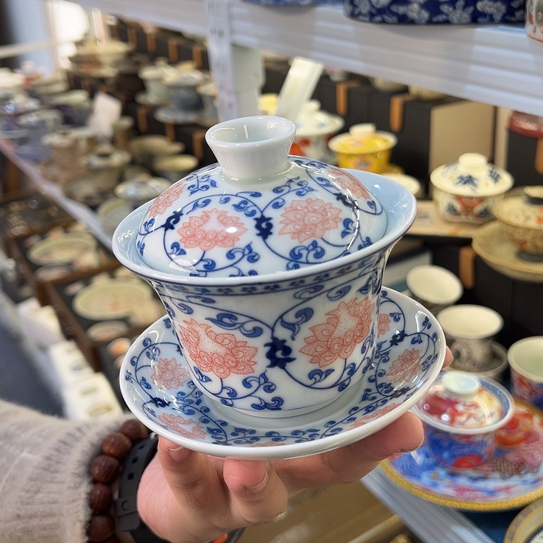 盖碗很漂亮我很喜欢