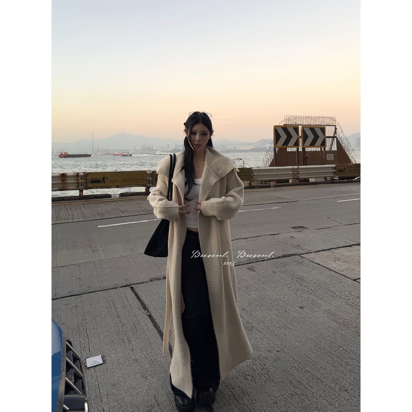 黑泽玄七帕什米纳大被子”｜重磅1870g! 大翻领氛围感外套