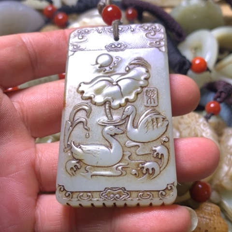 未镶嵌和田玉挂件用****3