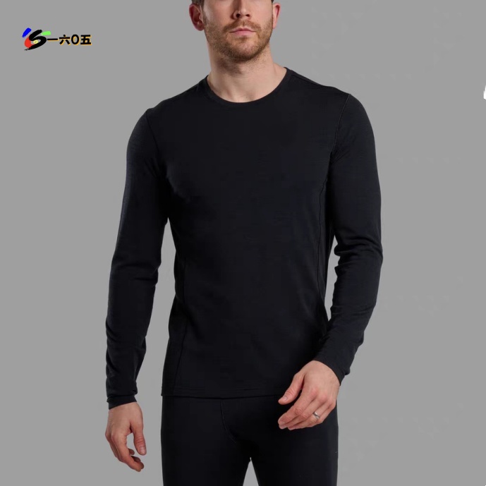 SC26071冬季舒适羊毛混纺球衣秋裤贴身保暖弹力打底套装