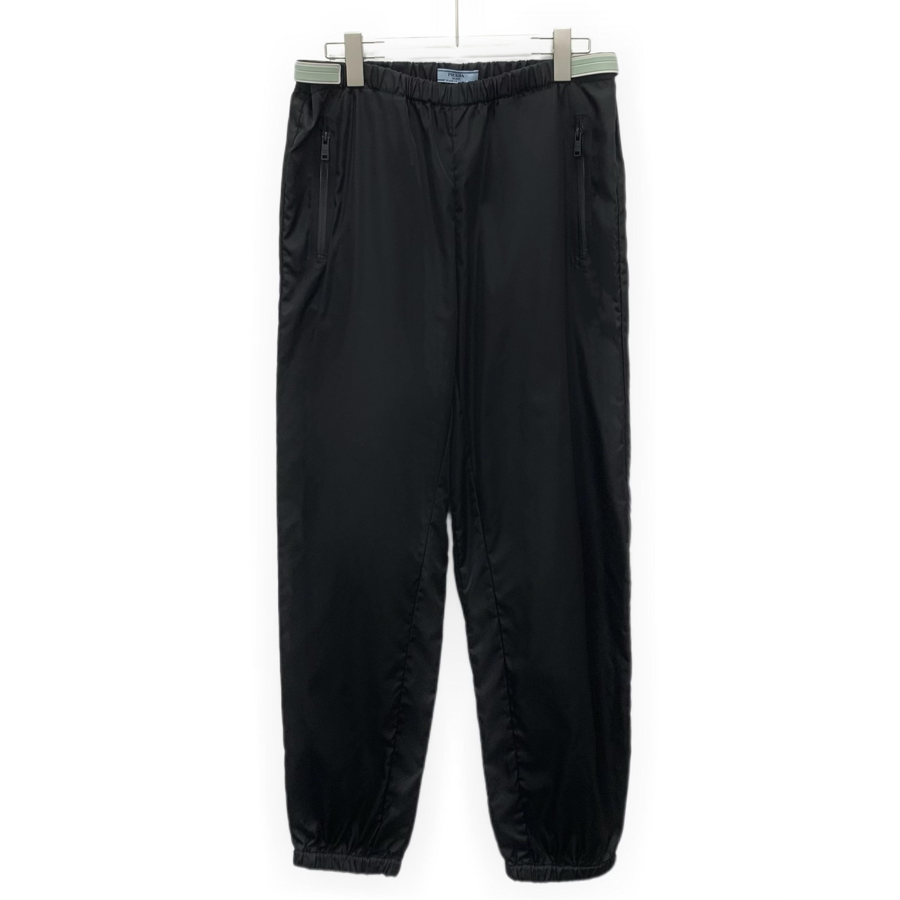 99新 Prada/普拉达 KM0801 束脚松紧腰休闲运动长裤 44 XS码 