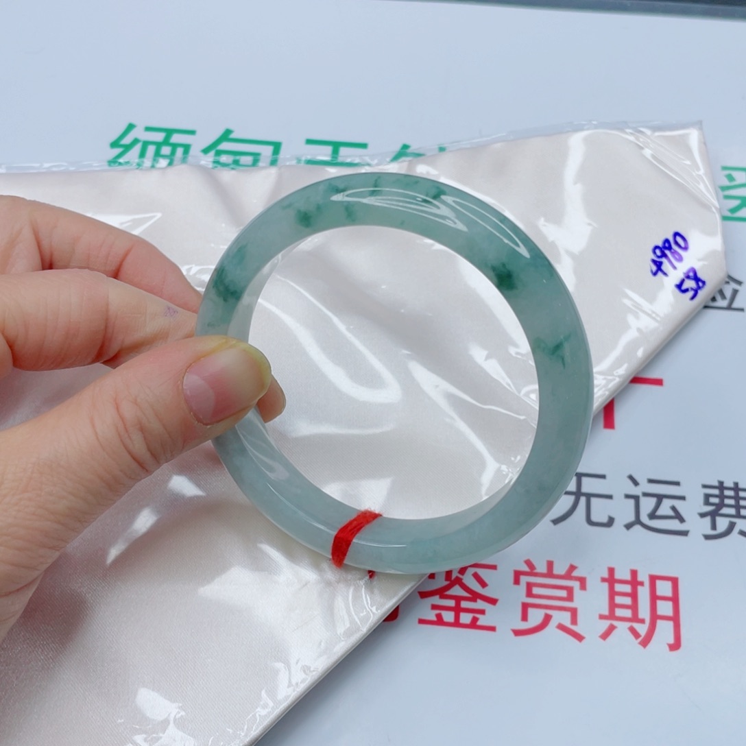 未镶嵌手镯翡翠圈口58.3 宽12 厚8.5