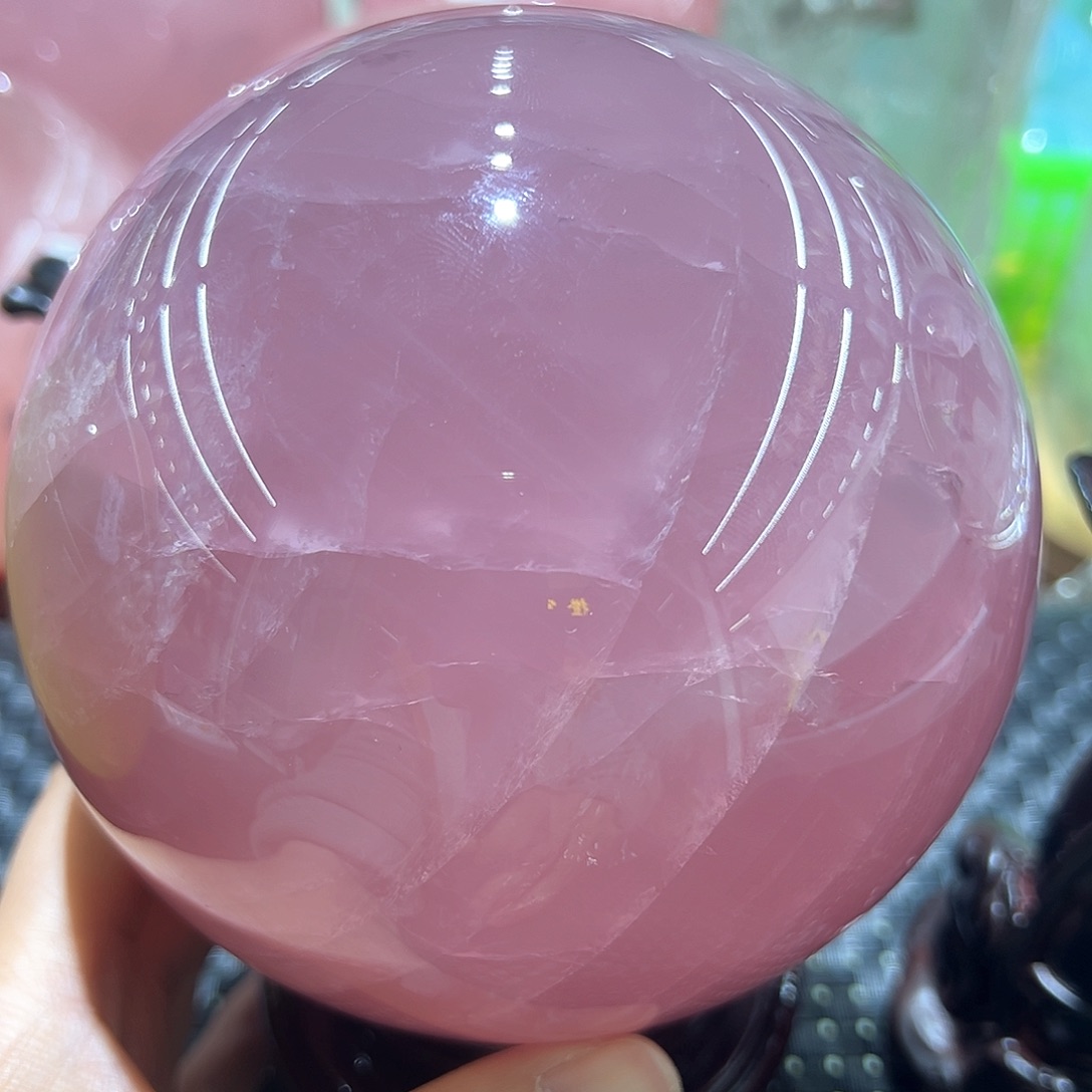 水晶水晶球摆件未镶嵌