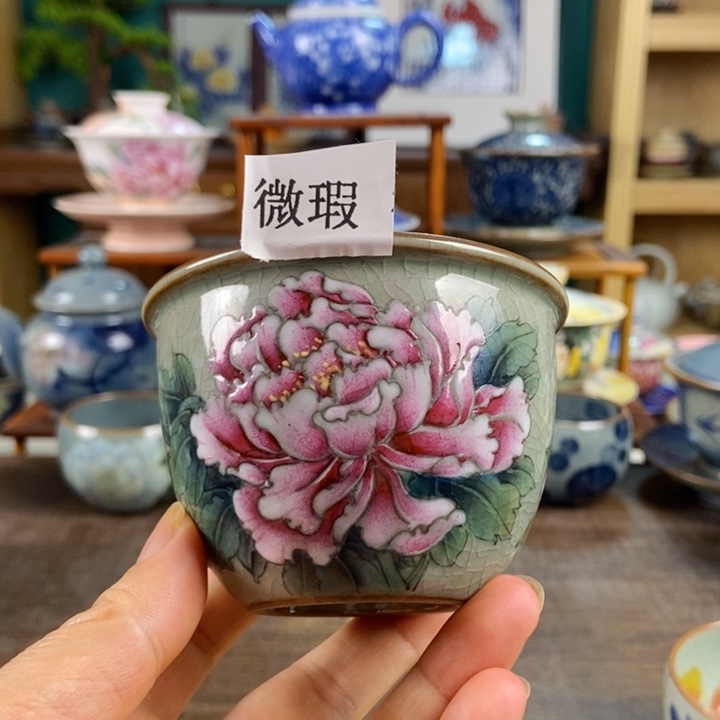 瓷片手工制作工艺精湛等特点