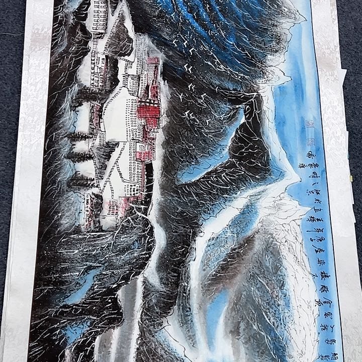 国画新年愿望希望大家身体健康平安