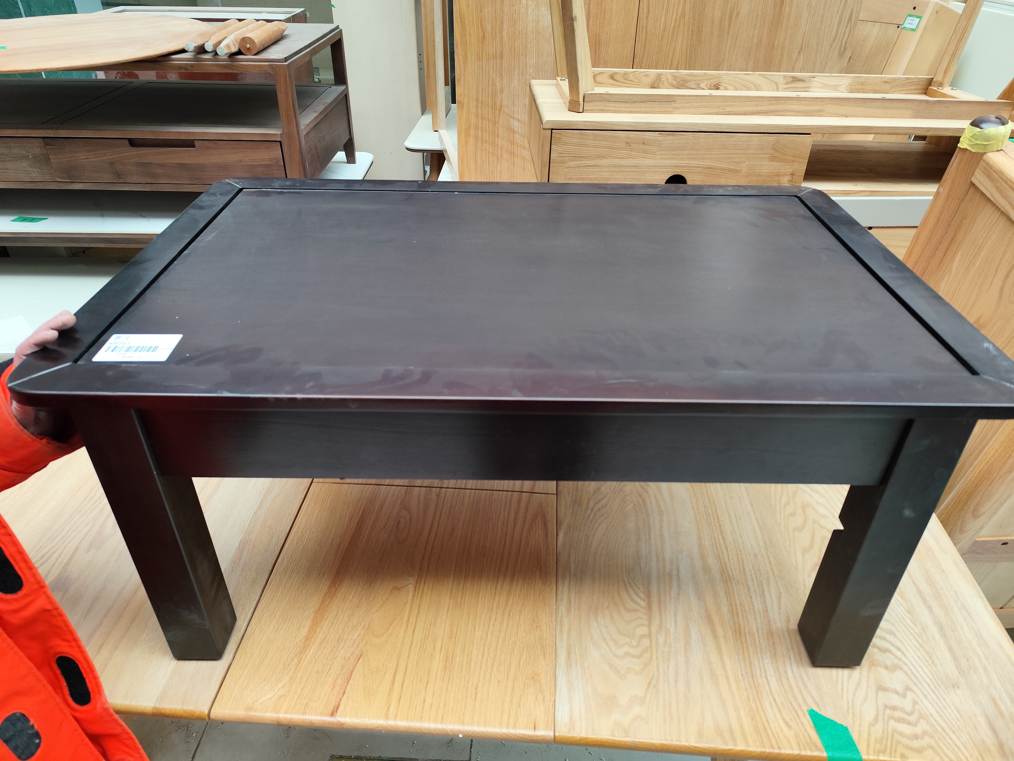 茶几 实木 98*62*41 瑕疵无售后