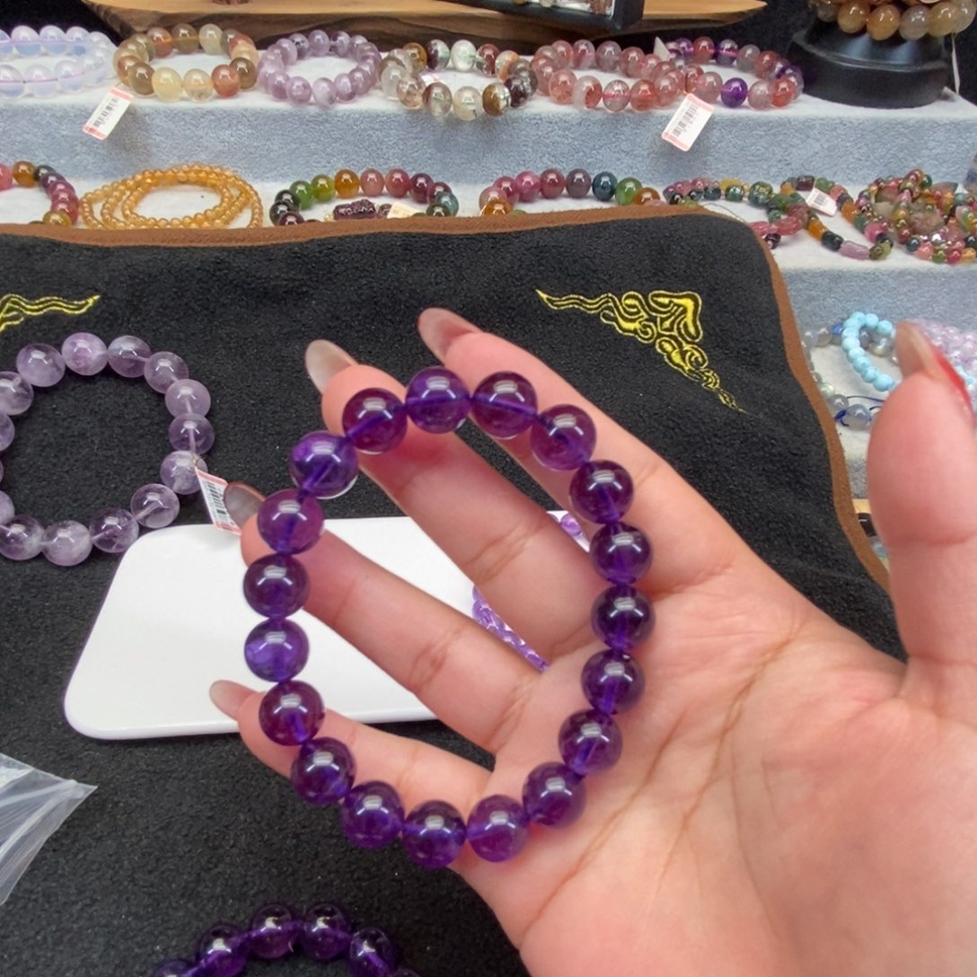 水晶手串未镶嵌手串