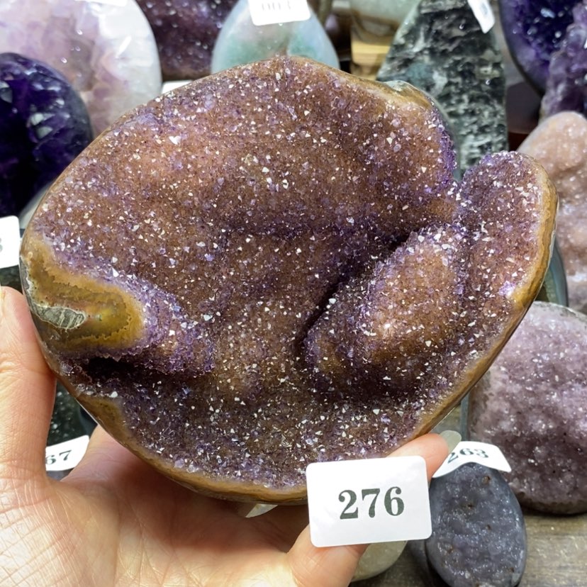 【闪购商品】未镶嵌大型摆件（非配饰）紫晶