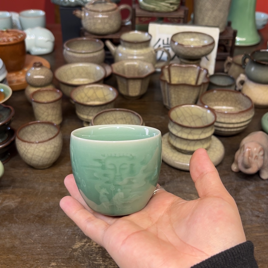 微瑕青瓷浮力特价