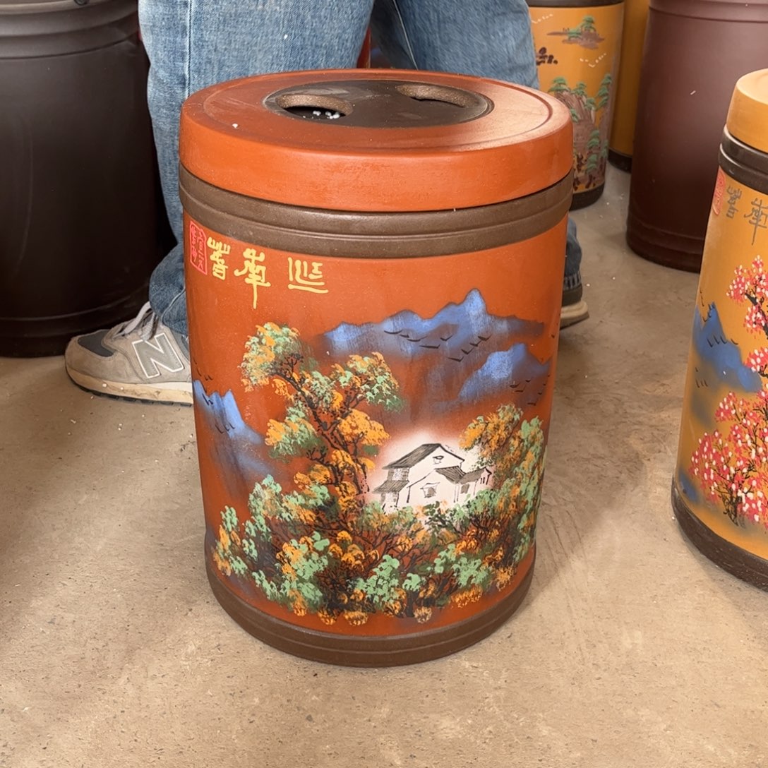 茶叶罐紫砂23 饼茶叶罐