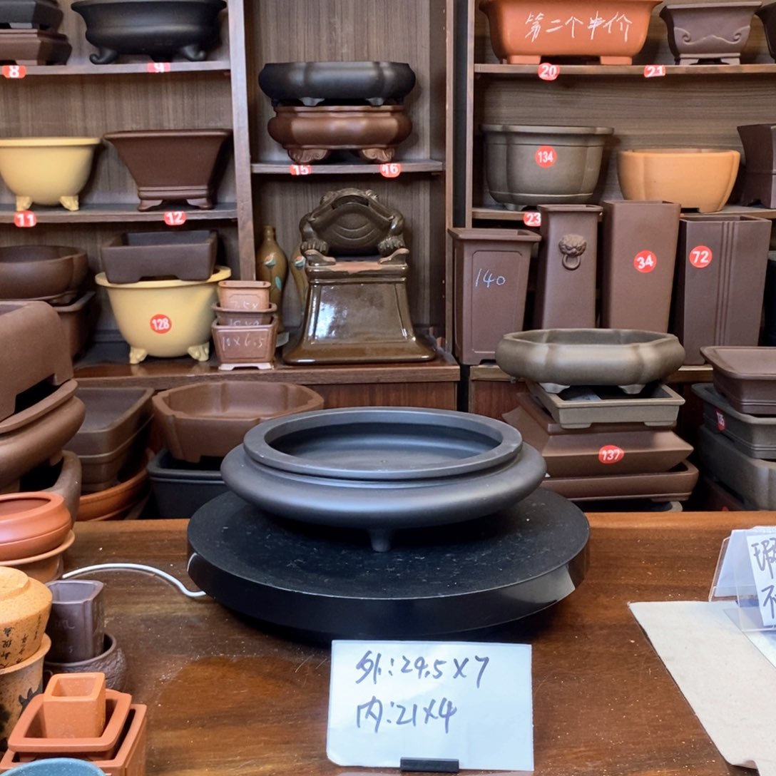 紫砂花盆花盆紫砂