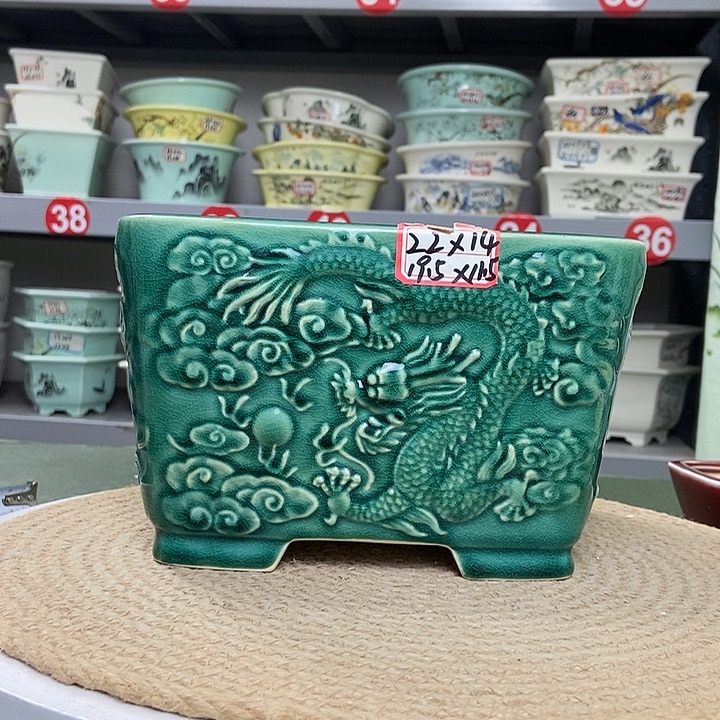 紫砂紫砂花盆22288