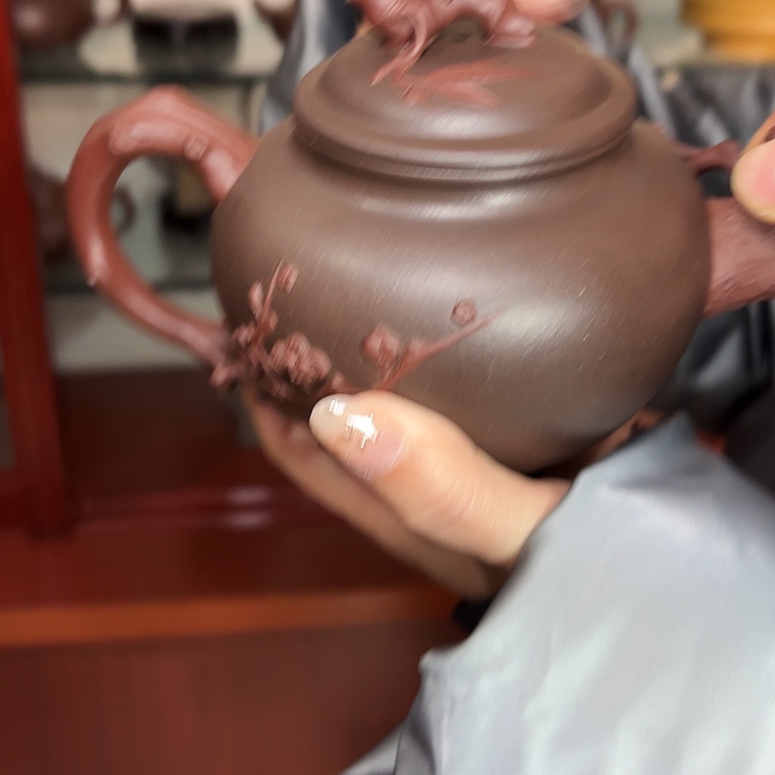 紫砂茶壶陆益群老师420cc