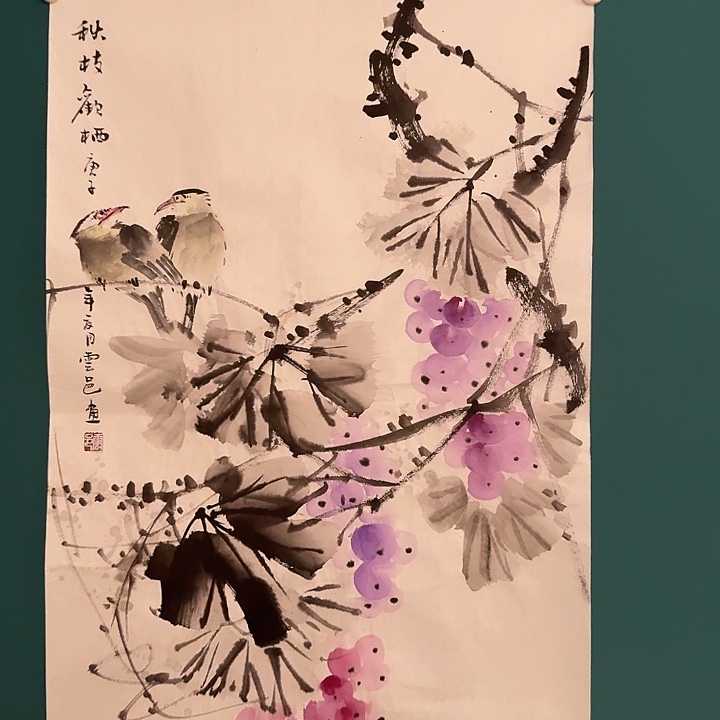 国画云老师作品画作