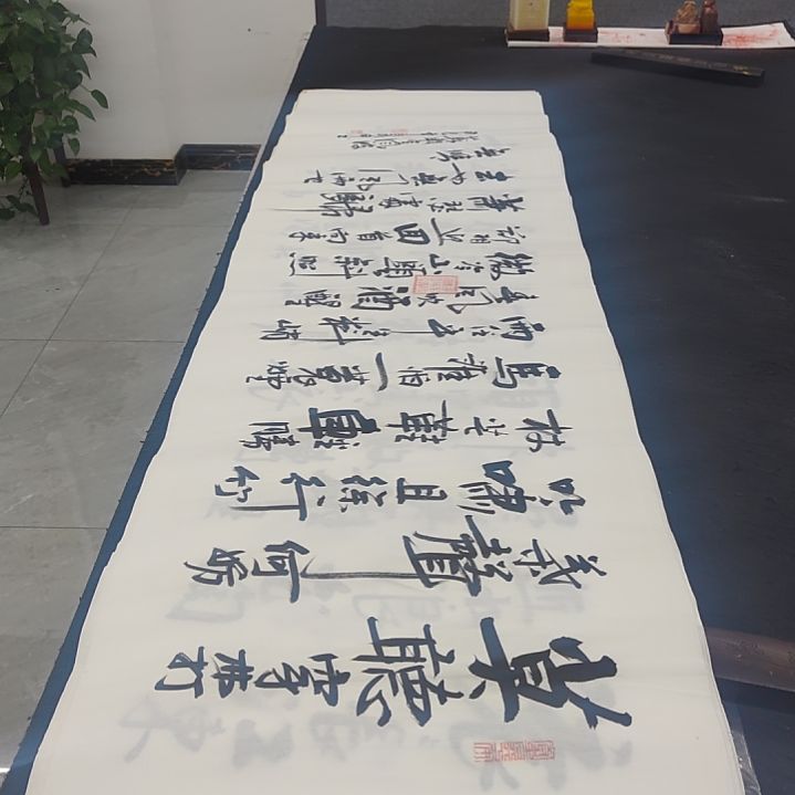 白武坤老师作品一副