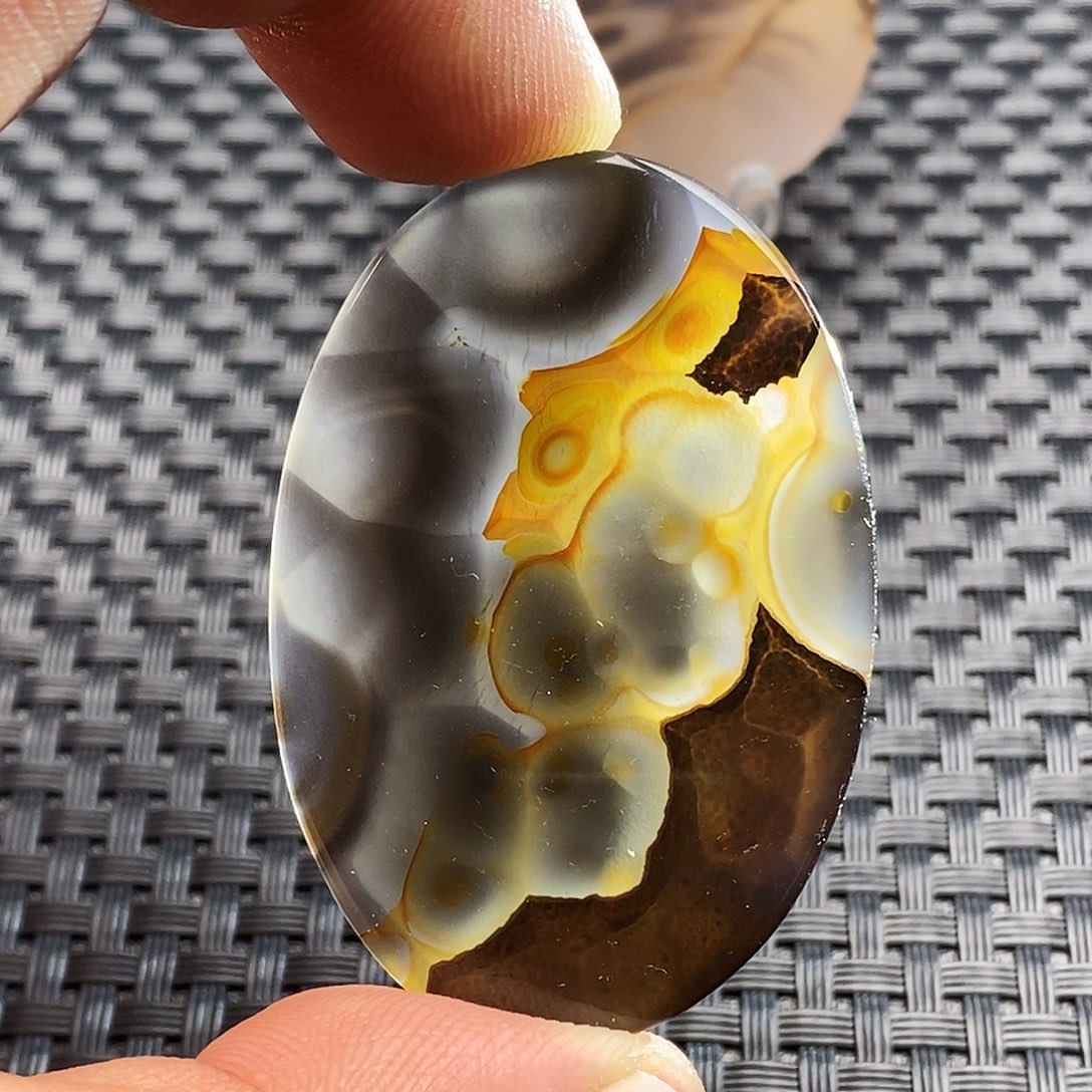 玛瑙/玉髓未镶嵌吊坠(不含链)616