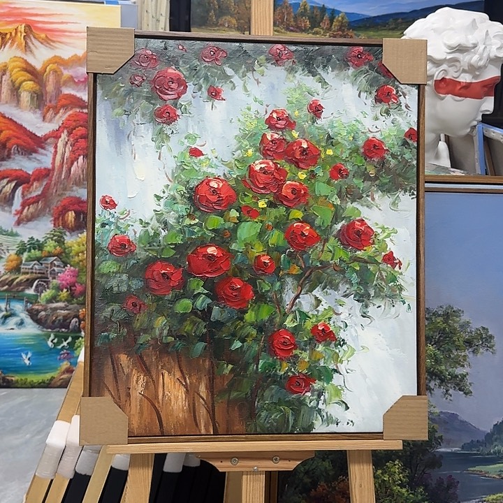 油画油画作品入选全国美展和